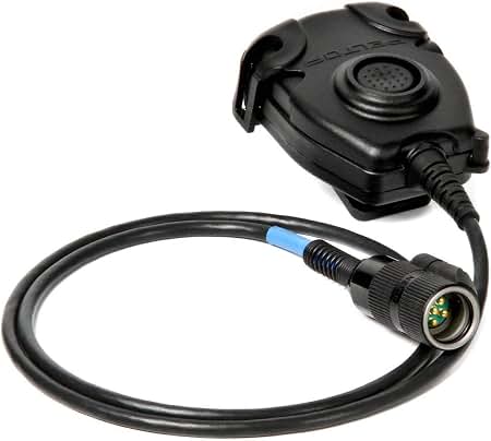 Amazon.com: 3M PELTOR Push-To-Talk (PTT) Adapter Military Radios