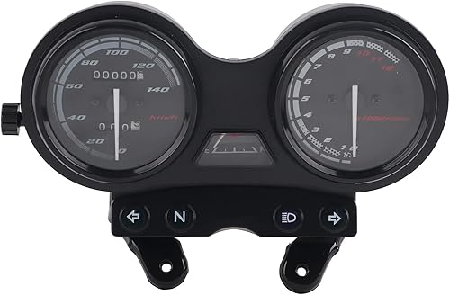 Medidor odómetro de motocicleta de 12 V, velocímetro LCD de 12000 rpm, odómetro de motocicleta apto para YBR 125