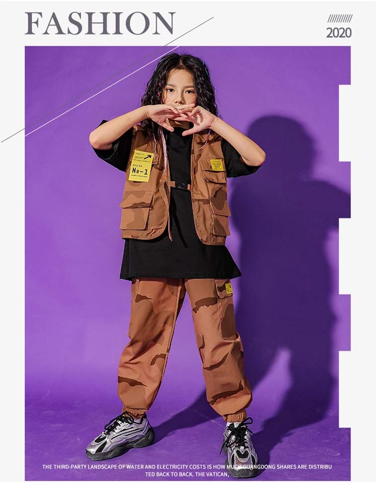 キッズ ダンス 衣装 ヒップホップ 子供 セットアップ HIPHOP ステージ衣装 ベスト サルエルパンツ ジャズダンス ストリート