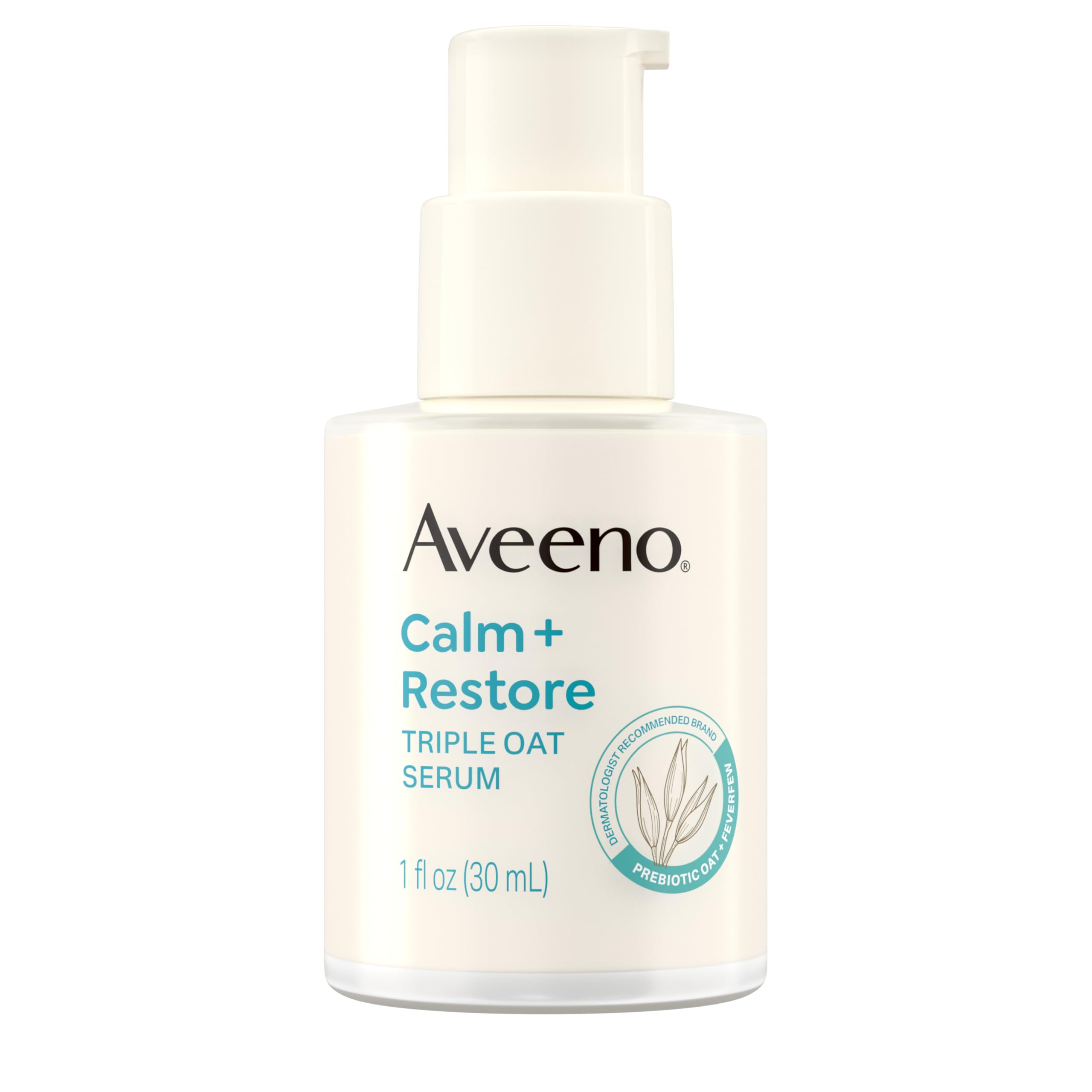 Aveeno, Calm + Restore Sensitive Skin Triple Auto Serum, 30 ml (1 fl oz)