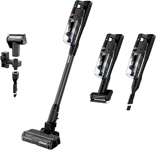 BISSELL PowerClean FurGuard Pet Cordless Vacuum Cleaner, 280W Stick Vacuum Cordless, FurGuard Self-Cleaning Brush Roll, HEPA Sealed Allergen System, Self-Standing, Removable Battery, Wall Mount, 4039B