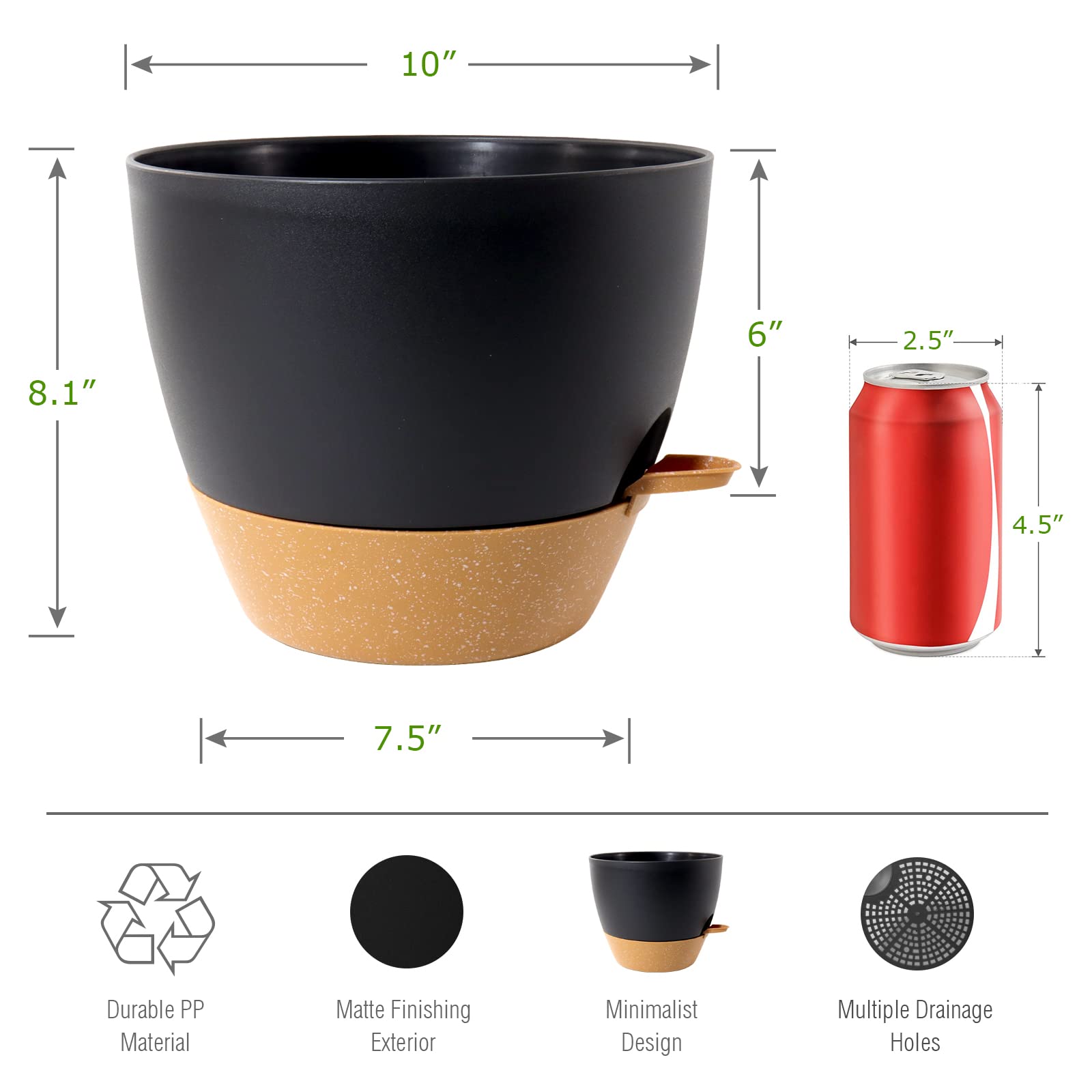WOUSIWER Garden Pot
