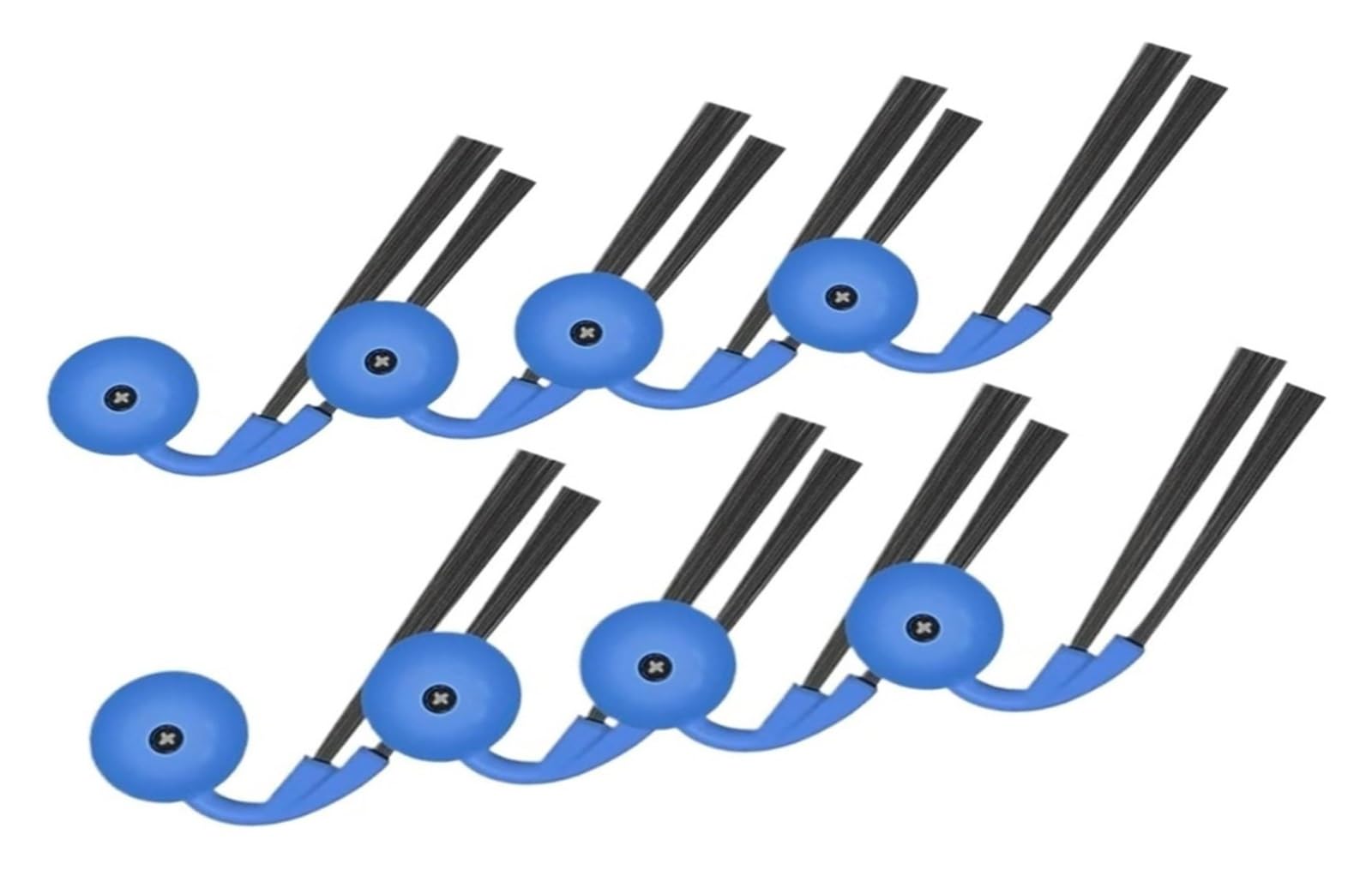 For Ecovacs for Yeedi S16 For Plus Robot Vacuum Side Brush Replacement Accessories 2-Pack(8pcs)