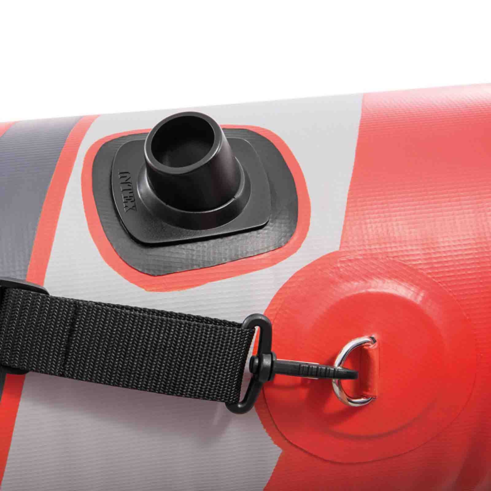 FJAUOQ Canoë Gonflable 2 Personnes Bateau d'assaut Bateau Pneumatique en Caoutchouc Bateau Gonflable Bateau De PêChe Fond Dur Kayak Bateau pour Les Sports Nautiques Natation Plage Utilisat