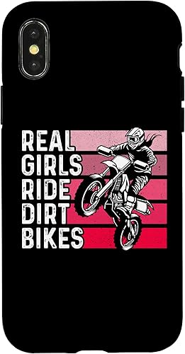 Miniatura 7 de iPhone 12 mini Real Girls Ride Dirt Bikes Motocross Enduro Dirt Bike Riding Case