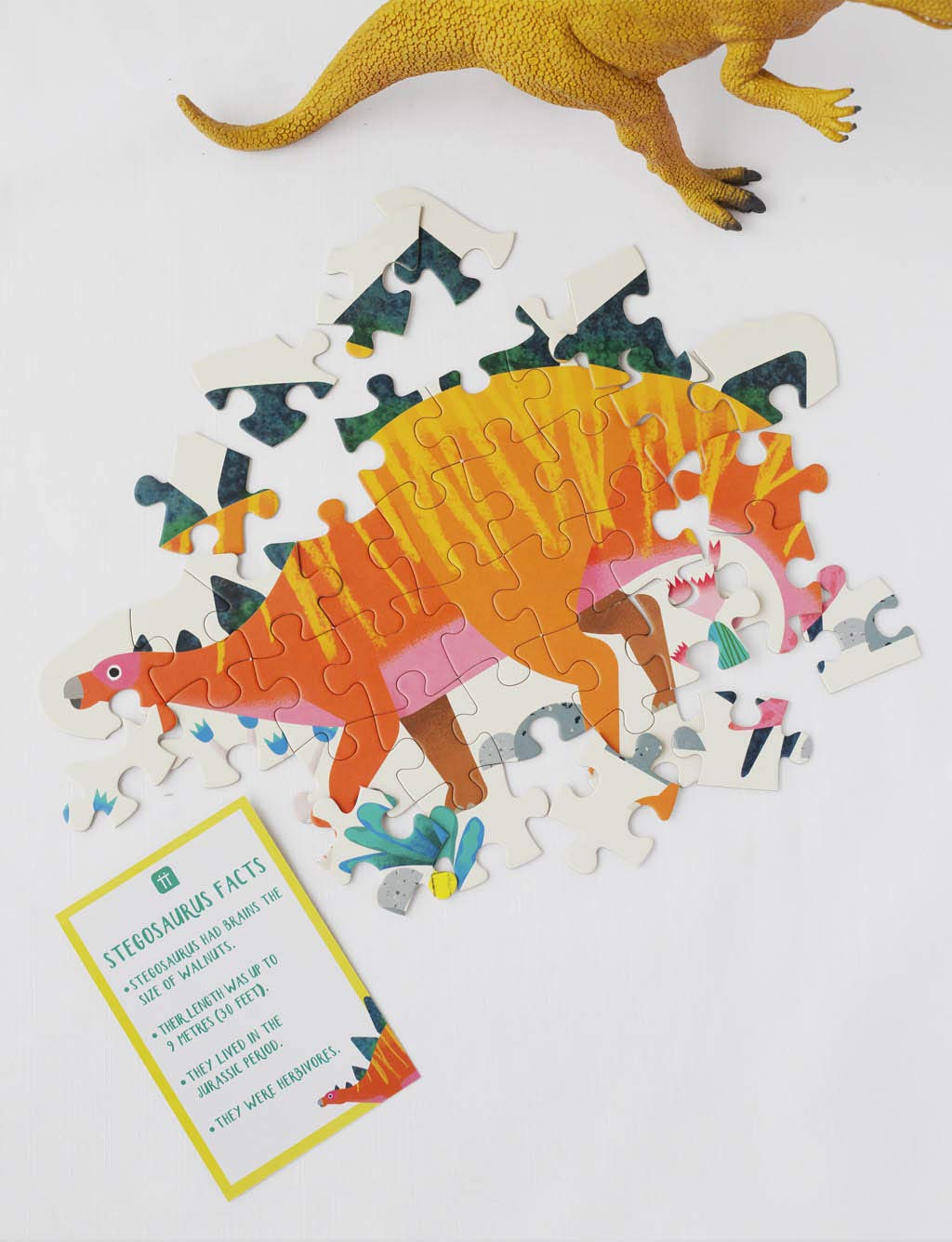 Talking Tables Triceratops Puzzle – 62 Teile Dinosaurier-Puzzle Mit Poster – Cooles Geschenk Für Kinder