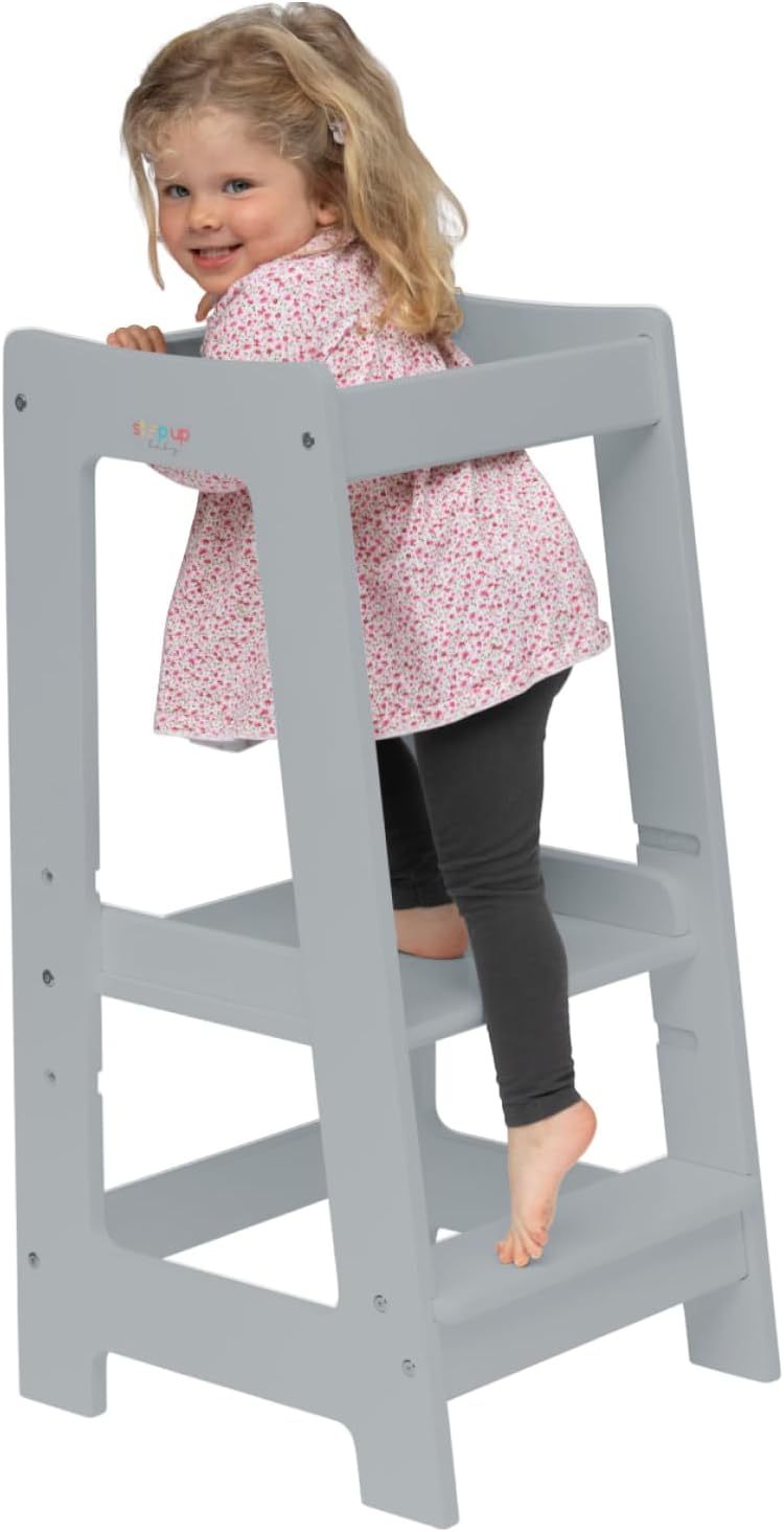 Boon Pivot Toddler Tower Folding Toddler Step Stool Montessori Kitchen Stool