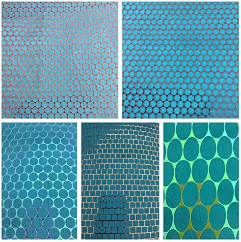 Punchinella Pack # 2 Sequin Waste Stencils Set of 5