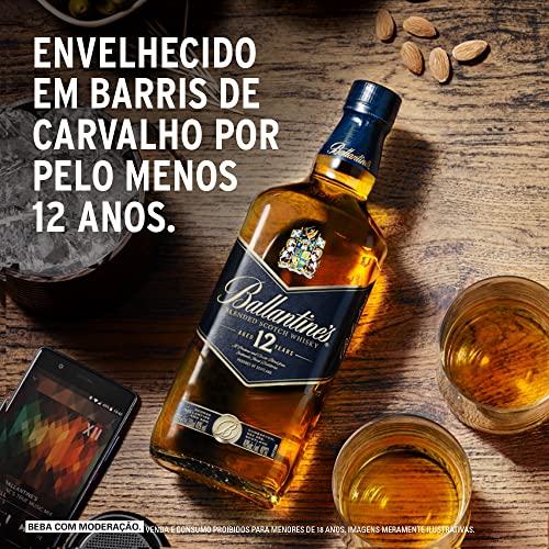 Ballantine's Whisky 12 Anos Blended Escocês - 1 Litro 3 Ballantine's Whisky 12 Anos Blended Escocês - 1 Litro - Imagem 3