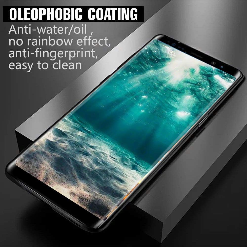 [2+2 Pack] Galaxy S22 Ultra Screen Protector, 9H Tempered Glass, Ultrasonic Fingerprint Support, 3D Curved, HD Clear Scratch Resistant for Samsung Galaxy S22 Ultra 5G Glass Screen Protector