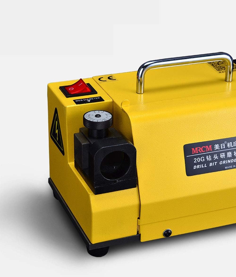 MR-20G 220v Portable Twist Drill Bit Re-Sharpener with CBN or SDC Wheel Drill bit Grinder (CBN)