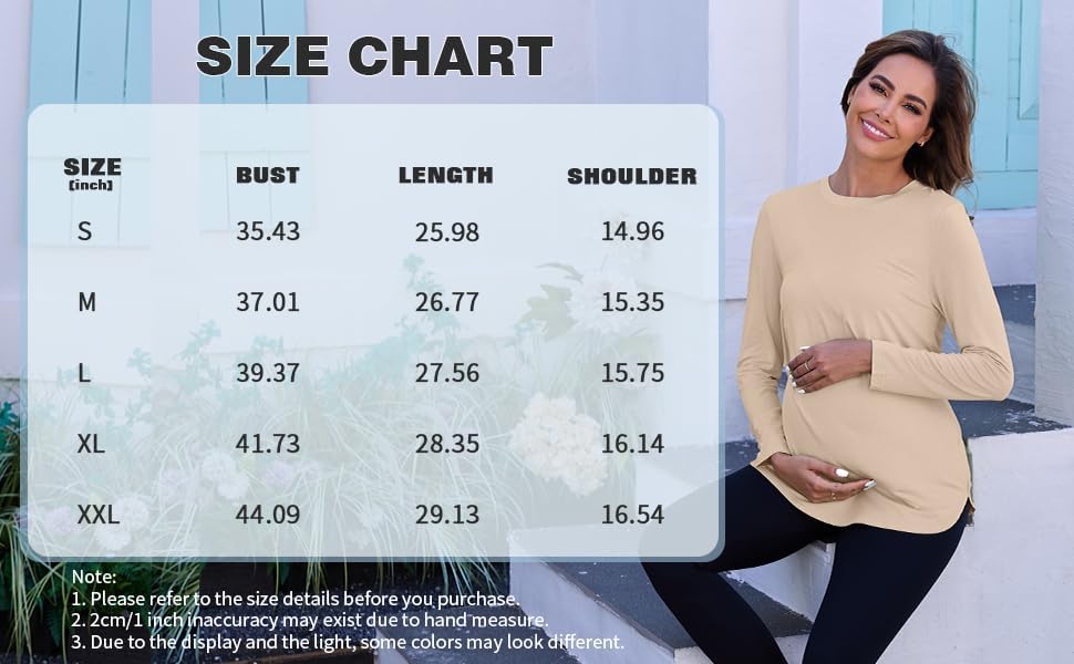 Women's Maternity Nursing Tops Casual Long Sleeve Double Layer Breastfeeding Shirts Pregnancy Clothes - Image 4
