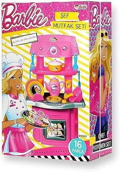Barbie Chef Kitchen Set Colorful 3+