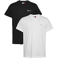 Tommy Jeans Tjm Slim 2Pack Mix Tee Ext, Maglietta S/S Uomo