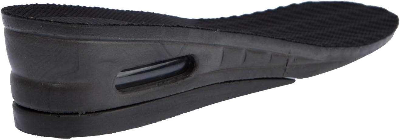 AtFG Height Increase Insoles 2” Lift Air Cushion 2 Layers Men (Black)