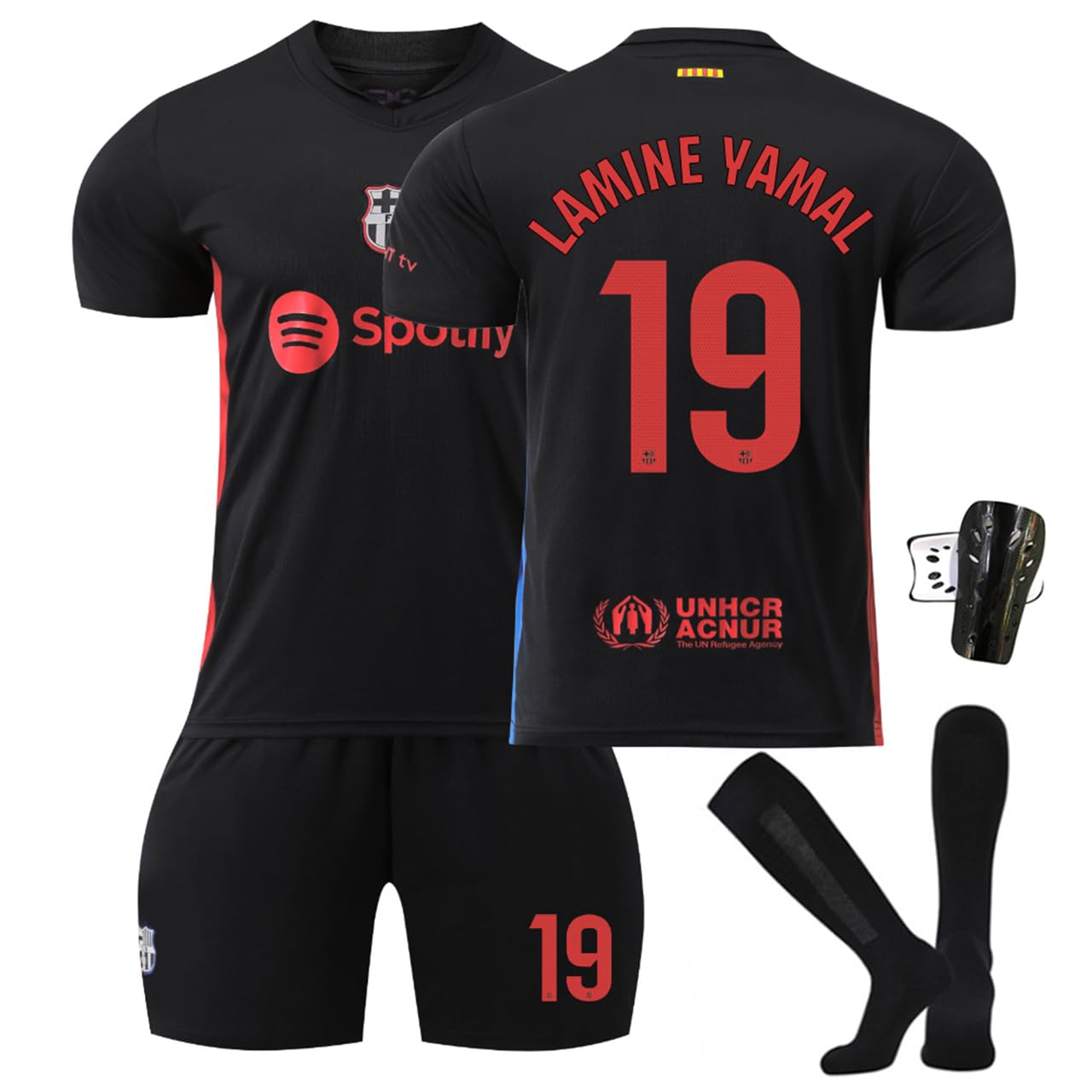 Amazon | バルセロナ ラミネ・ヤマル ユニフォーム 24-25 Lamine
