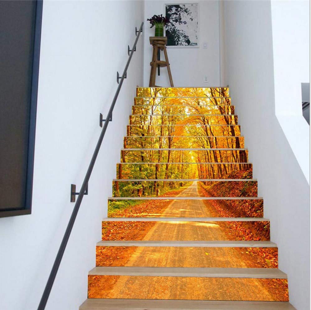 Smydp Explosion Models English Letters Mirror Wall Stickers Stair Stickers 44 113Cm