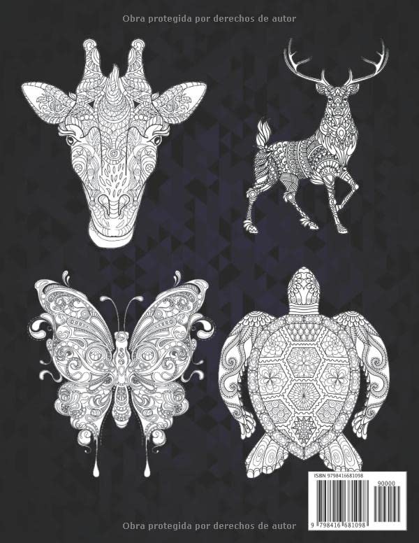 Miniatura 2 de Libro Colorear Adultos 200 Animales 2022 Libro para colorear para adultos 200 páginas para aliviar el estrés 200 animales Regalo para amantes de los