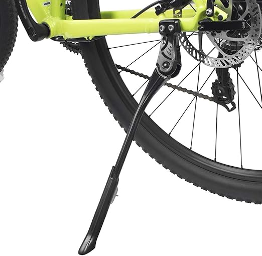 BV Bike Kickstand - Mountain Bike Kick Stand for 24-29" Bicycles - Adjustable Length, Non-Slip Sole, Aluminum Alloy Material - Bicycle Kickstand