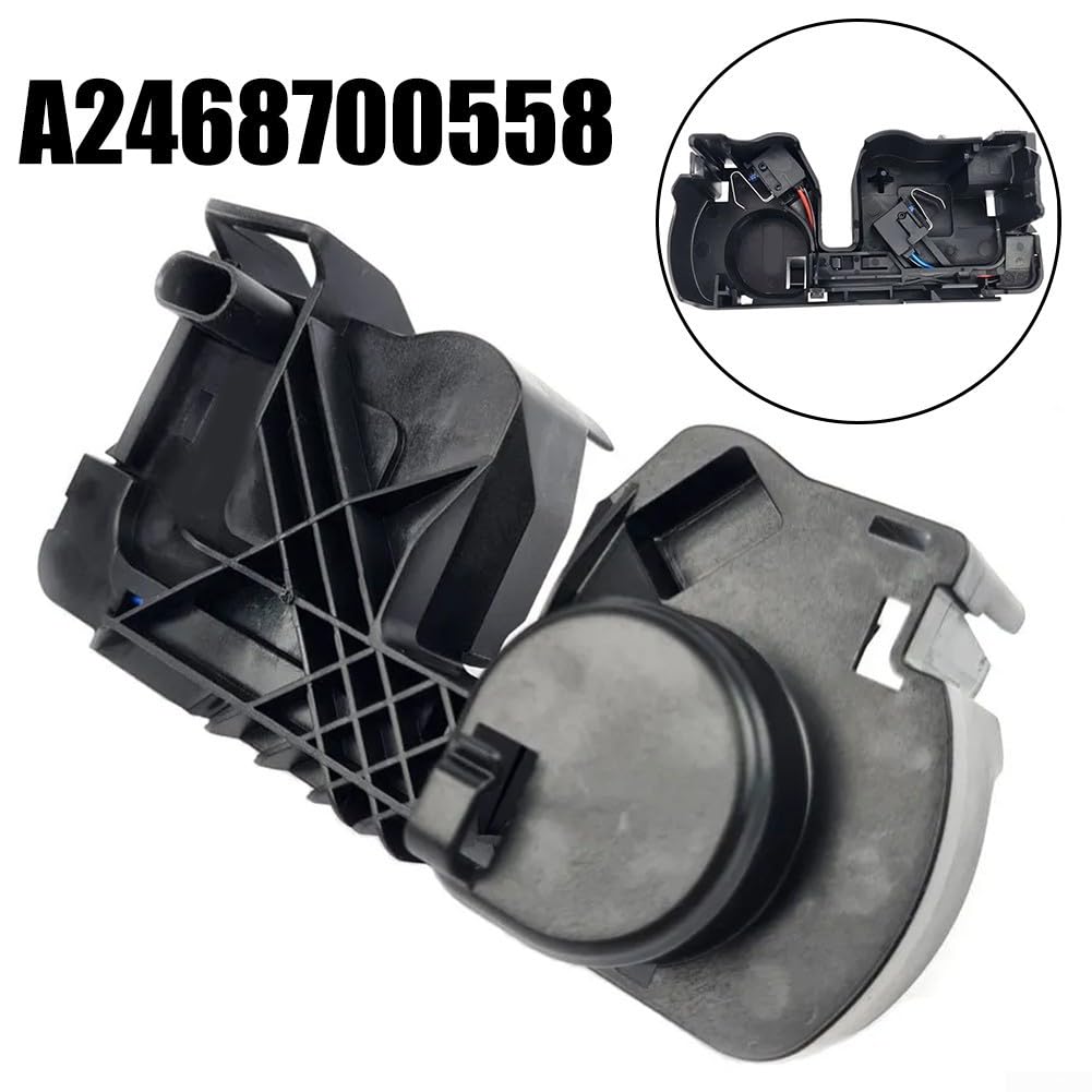 Verrou de capot pour Mercedes W176 W246 X156 W117 W447, OEM A2468700558, noir ABS métal Loquet de rechange