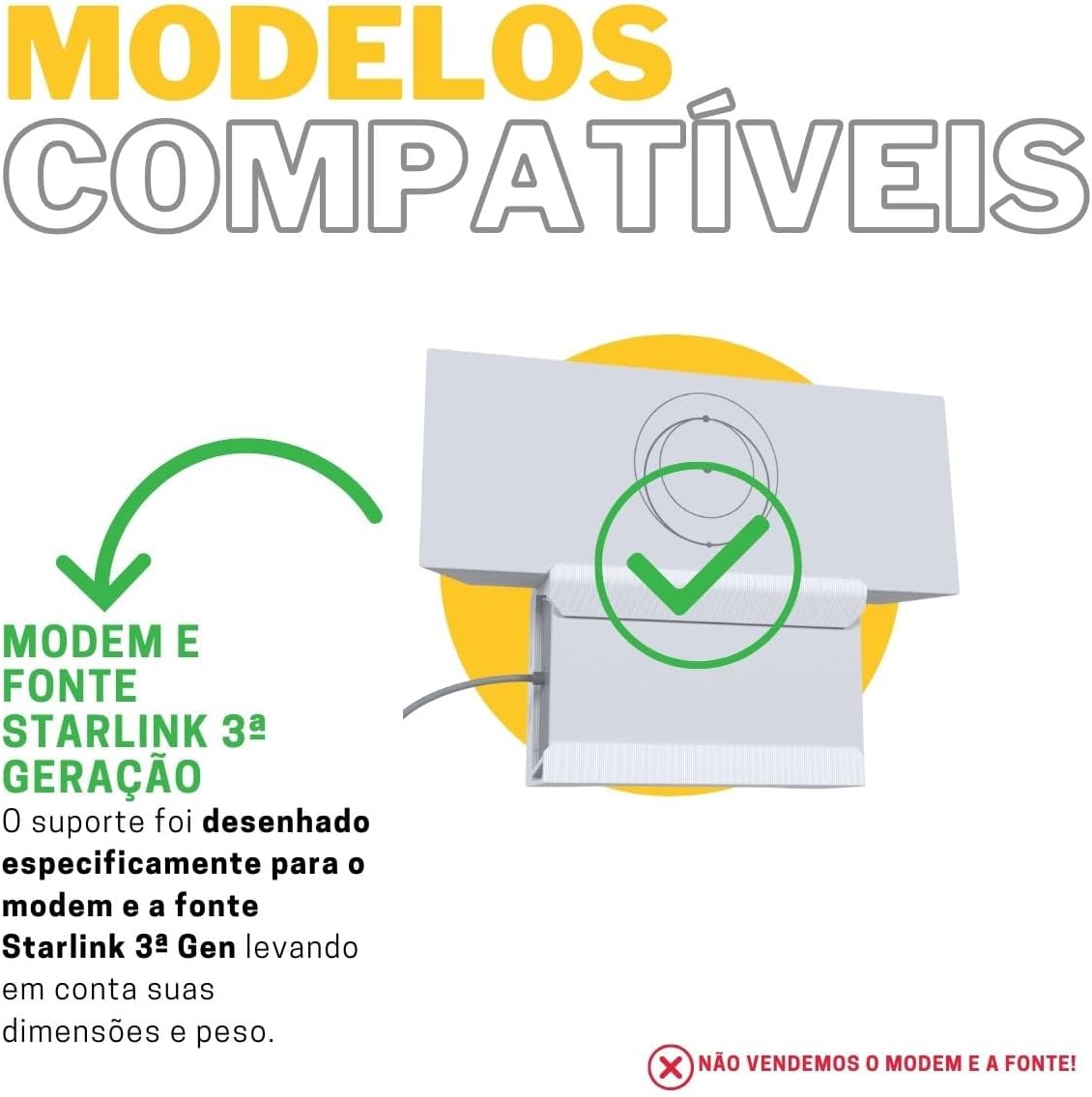 Suporte de Parede para Modem e Roteador Starlink Gen 3: Review 7 dias