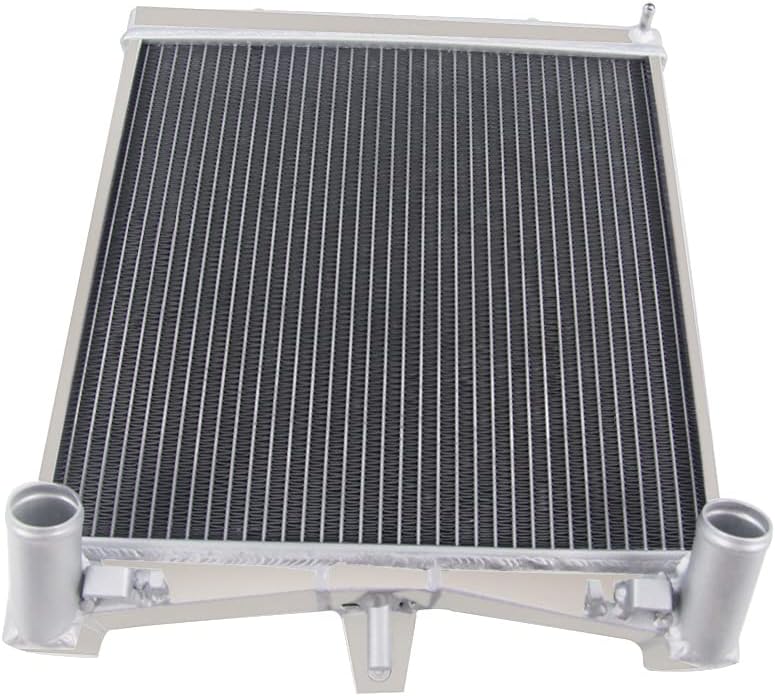 2 Row Aluminum Radiator For 1997-2004 Porsche 986 996 911 Boxster 996 Left Side 1998 1999 2000 2001 2002 2003 Radiators