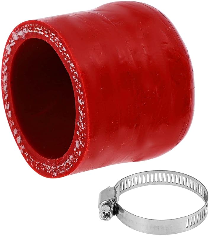 Tampa de extremidade para mangueira de silicone ACROPIX 32 mm, 3 camadas, vermelha – 1 unidade