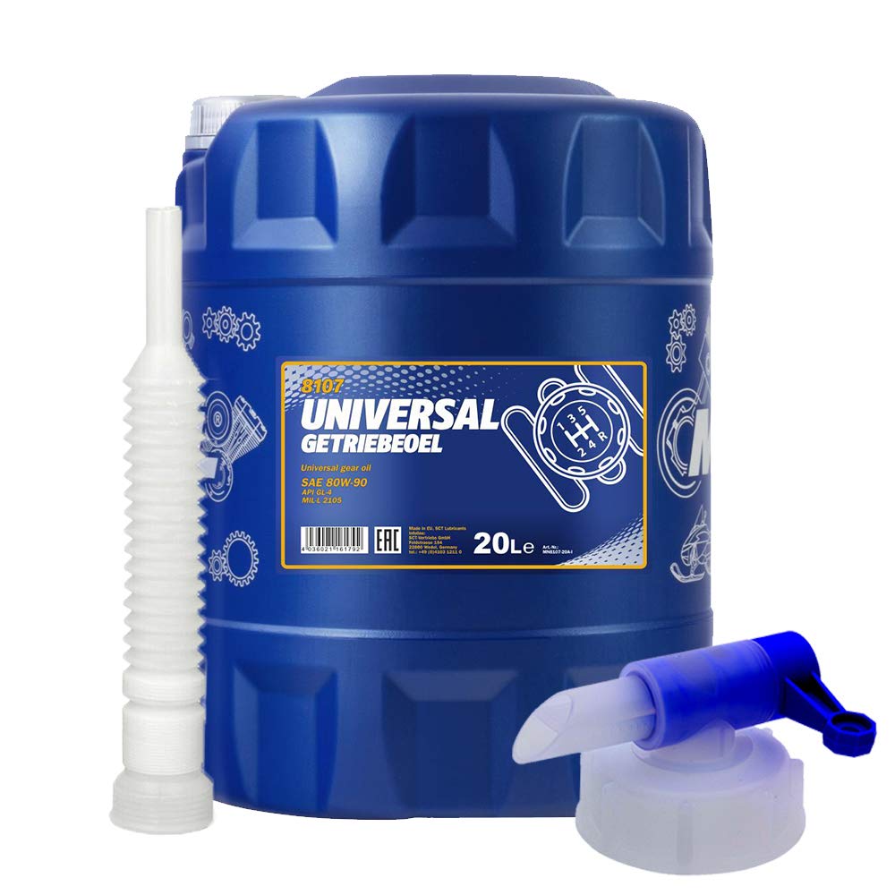 20 Liter, MANNOL 8107 Universal Getriebeoel 80W-90 GL-4 (3,13€/Liter)