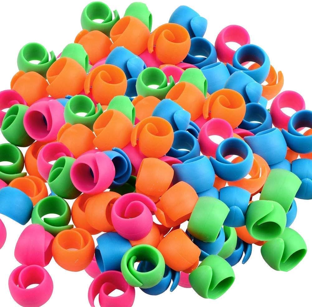 TQGOLD Thread Spool Huggers for Sewing Machine to Prevent Thread Unwinding No Loose Ends or Thread Tails(48pcs)