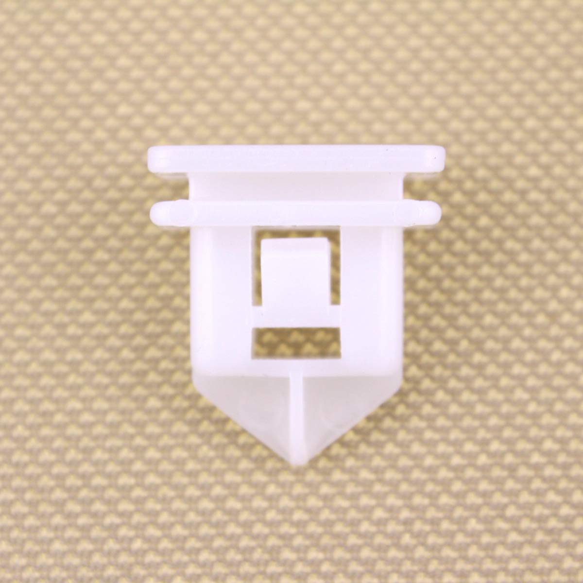 Clips De Moldura De Nailon Negro De Repuesto, 10 Unidades | Meses Sin