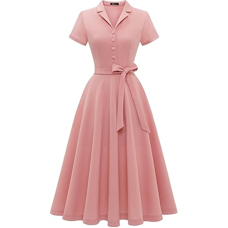 1940s Style Women's Vintage Tea Dress, Cocktail Party Dress
