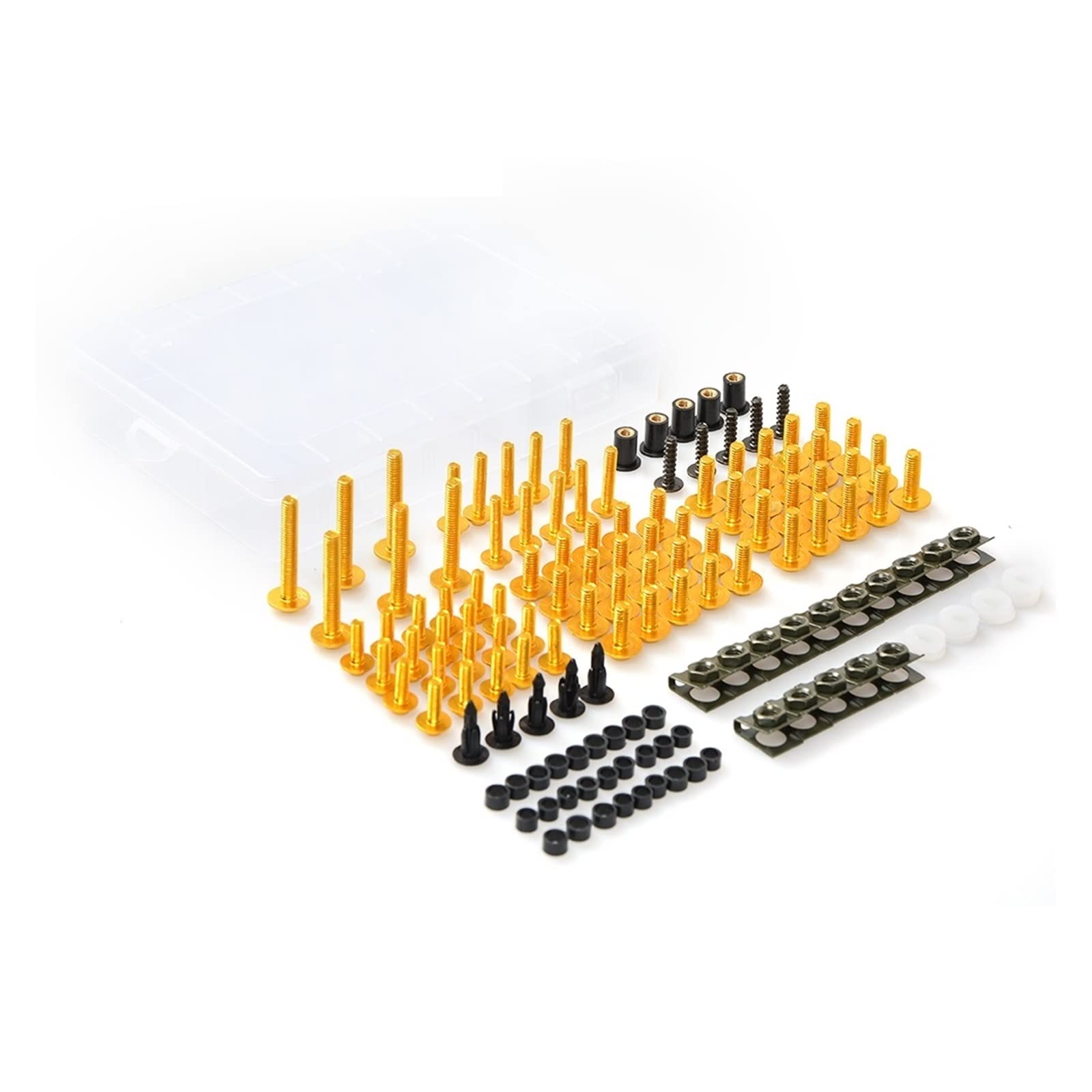 Kit Viti E Bulloni Per Kawasaki ZX10R 2004-2016 - Alluminio, Color Arancione, Per Carenatura E Parafango - Foto 4