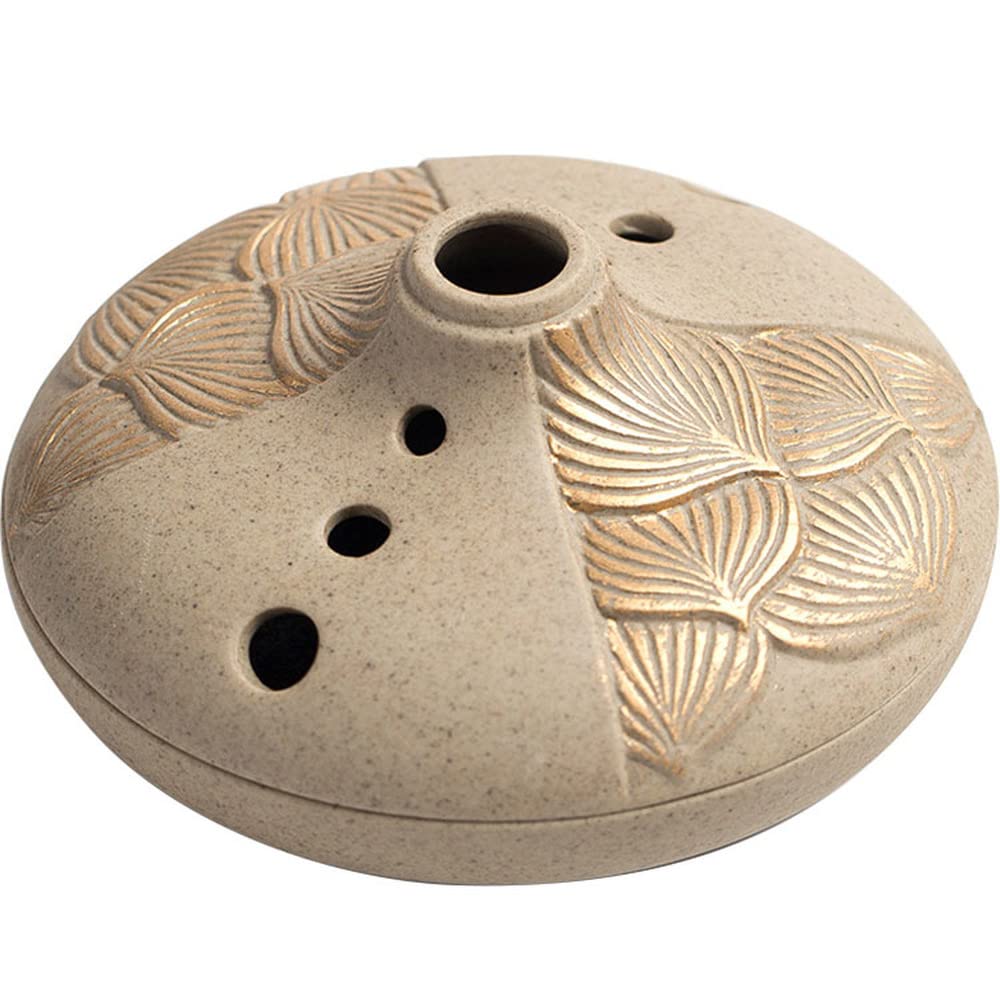 Brûleur encens céramique pour rituel de méditation et décoration créative