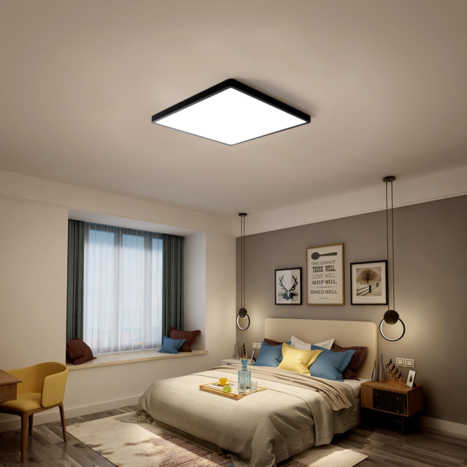 Plafoniera LED 30W Smart Con Telecomando - Dimmerabile RGB, Compatibile Alexa E Google Home - Foto 7