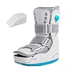 GHORTHOUD Inflatable Walker Fracture Boot Short Walker Brace Medical Air Cam Walking Boot for Sprained Ankle Recovery Stress Fracture Broken Foot Achilles Tendonitis S