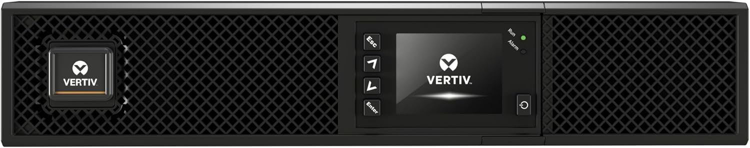 Vertiv Liebert GXT5 UPS - 2000VA/1800W 120V, Online Double Conversion, 2U Rack/Tower, Energy Star Certified, Lead Acid, Sine Wave, Battery Backup, 0.9 Power Factor, Colored LCD (GXT5-2000LVRT2UXL)