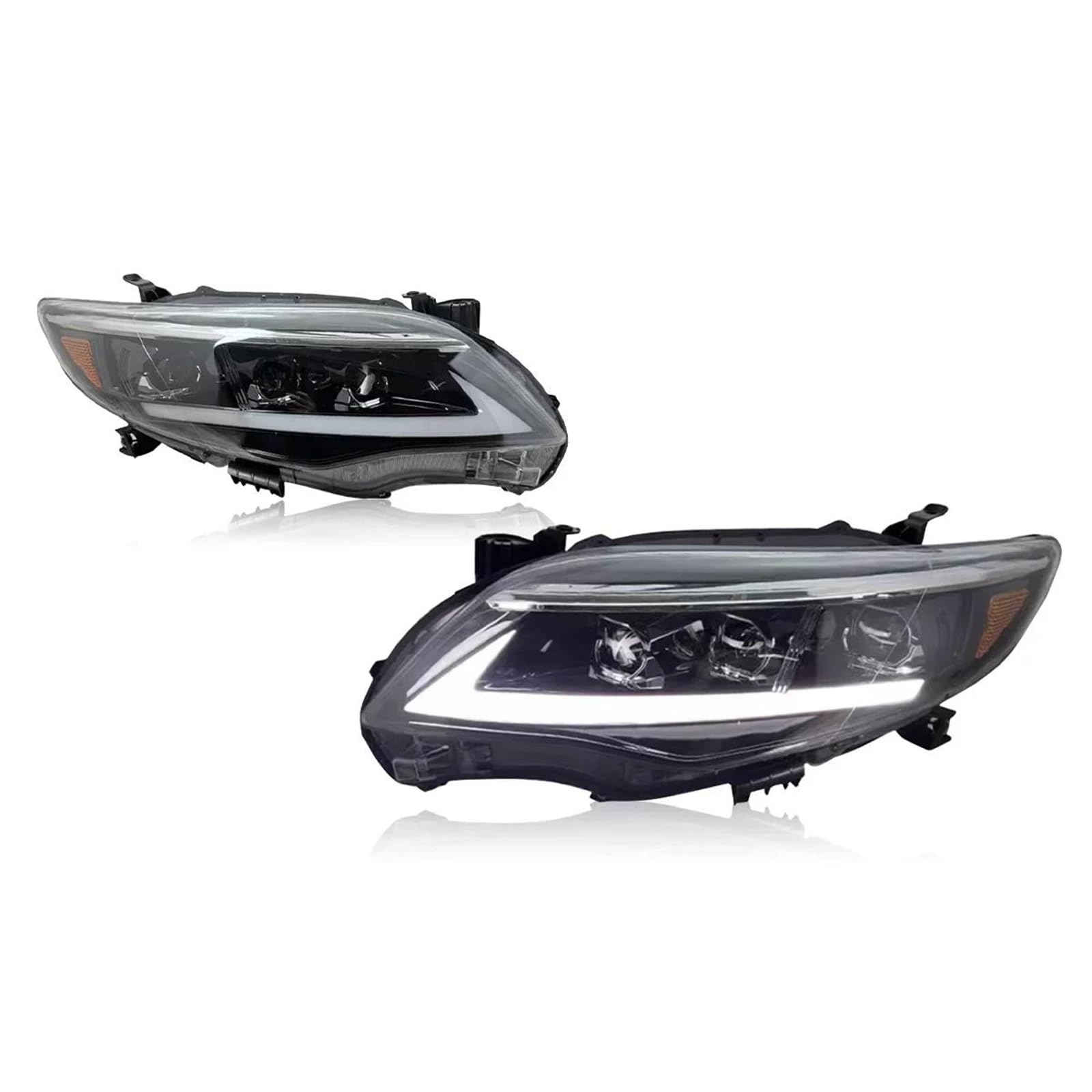 Head Lamp Upgrade Modified For Toyota US For Corolla Headlight 2010-2013 Dynamic Signal Auto Accessories Car Headlight
