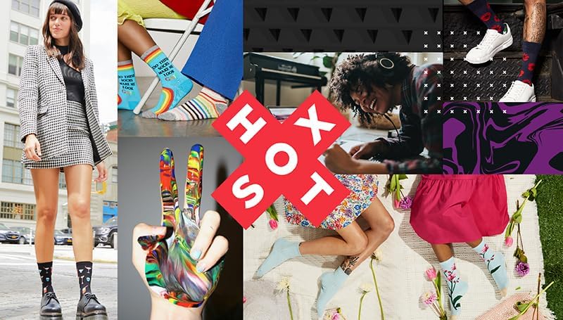 Hot Sox Women's Fun Crew Socks (8 Pairs) - Image 2