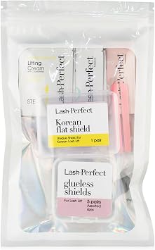 Korean Lash Lift Try Me Set   Cysteamine Lash Lift Test Kit, Professional Thioglycolate-Free Lash Lifting System