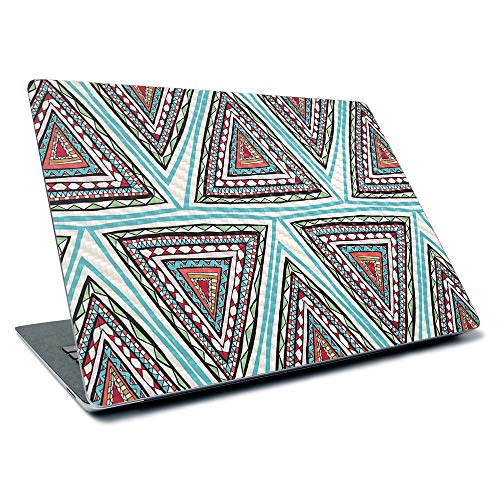 Image of MightySkins Carbon Fiber Skin for Microsoft Surface Laptop 3 13.5 inch (2019) - Aztec Pyramids,Textured Carbon Fiber Finish,Easy to Apply, Remove, and Change Styles,
