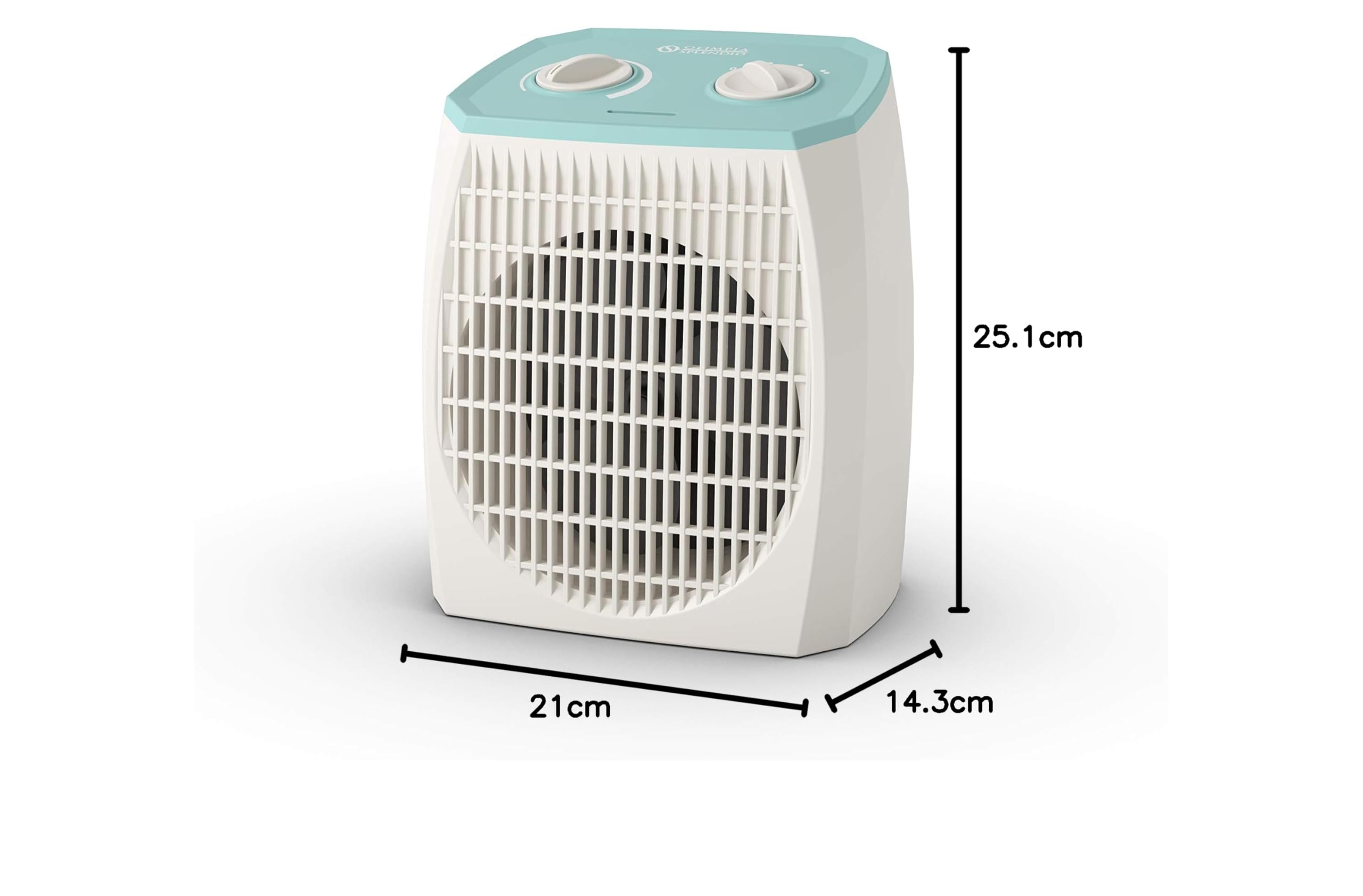 Olimpia Splendid Caldo Pop 2000 W Wentylator Podgrzewacz, Biały