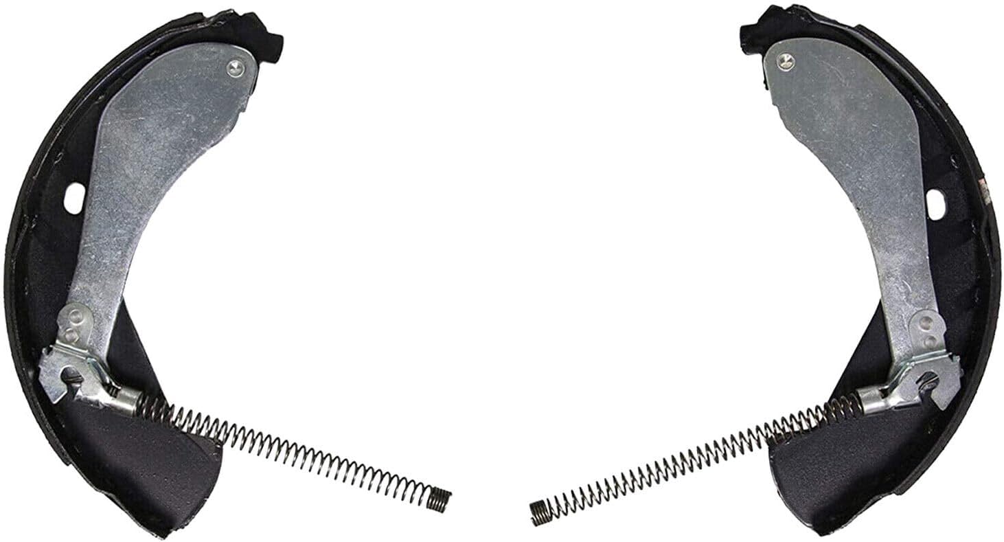 Detroit Axle - Rear Drum Brake Shoes for Chevrolet Colorado GMC Canyon Isuzu i-280 i-290 i-350 i-370, Semi-Metallic Brake Shoes Replacement