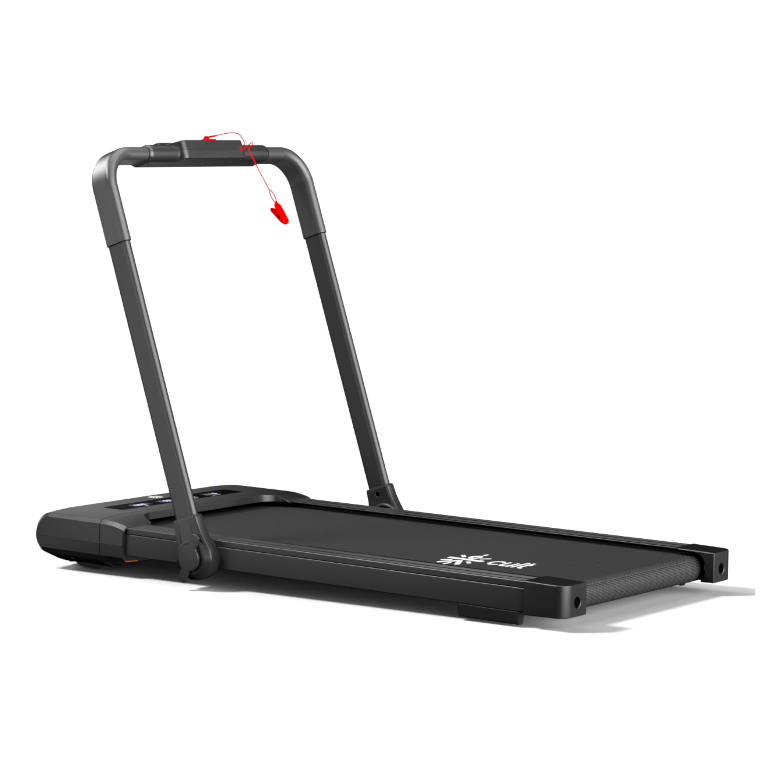 Cult Elite 4 HP Peak DC Motorized | Under Desk Treadmill with Max Speed 10 Km/Hr | Max User Weight 120 Kg for Home Workout with LED Display, Mobile Holder and Remote Access (B0D6W6KJ1X) Amazon Price History, Amazon Price Tracker