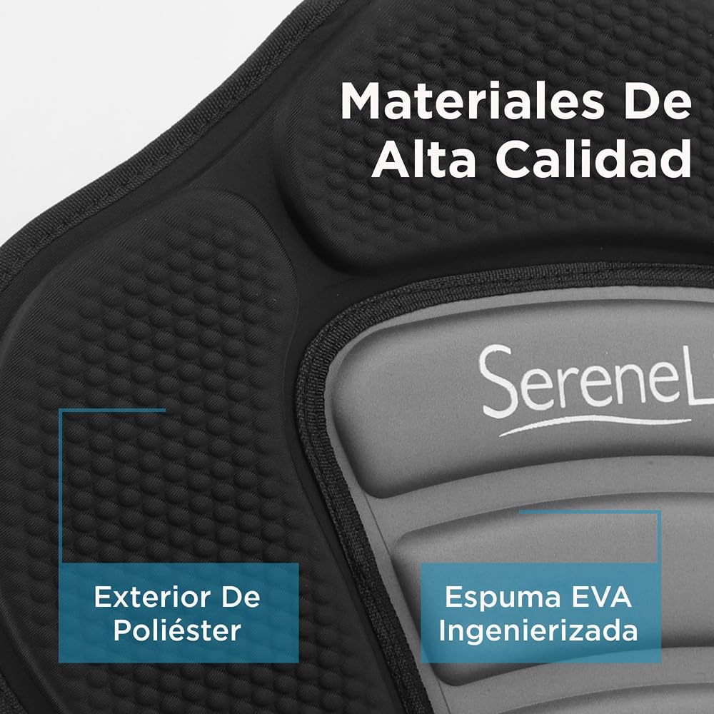SereneLife Asiento Kayak Desmontable Universal para Botes de Remo y Pesca