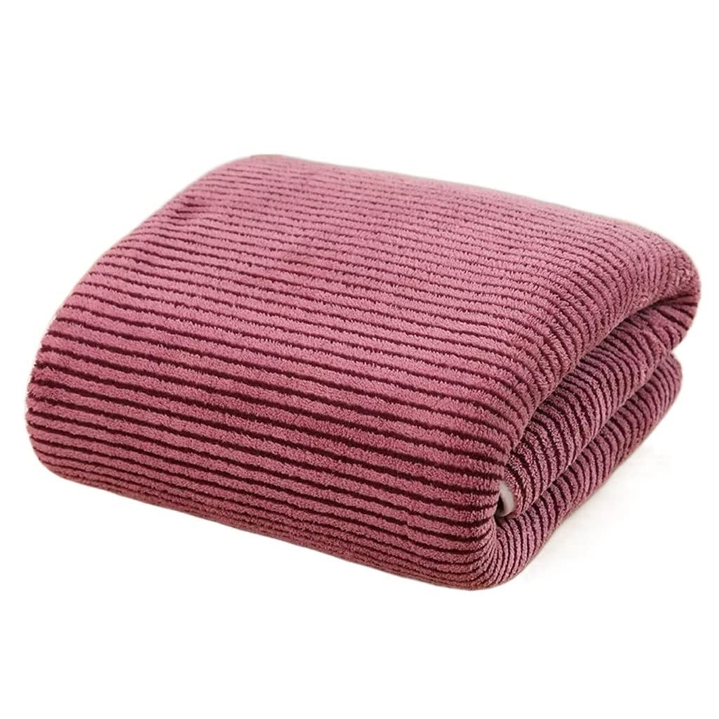 Serviette absorbante en velours doux et épais pour un séchage rapide après le bain