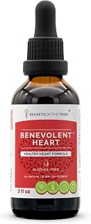 Secrets of the Tribe - Benevolent Heart, Healthy Heart Formula, Herbal Supplement Blend Drops Alcohol-Free Liquid Extract 2 fl oz