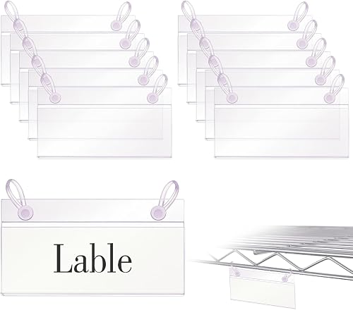 ELEMGULY Basket Label Holders