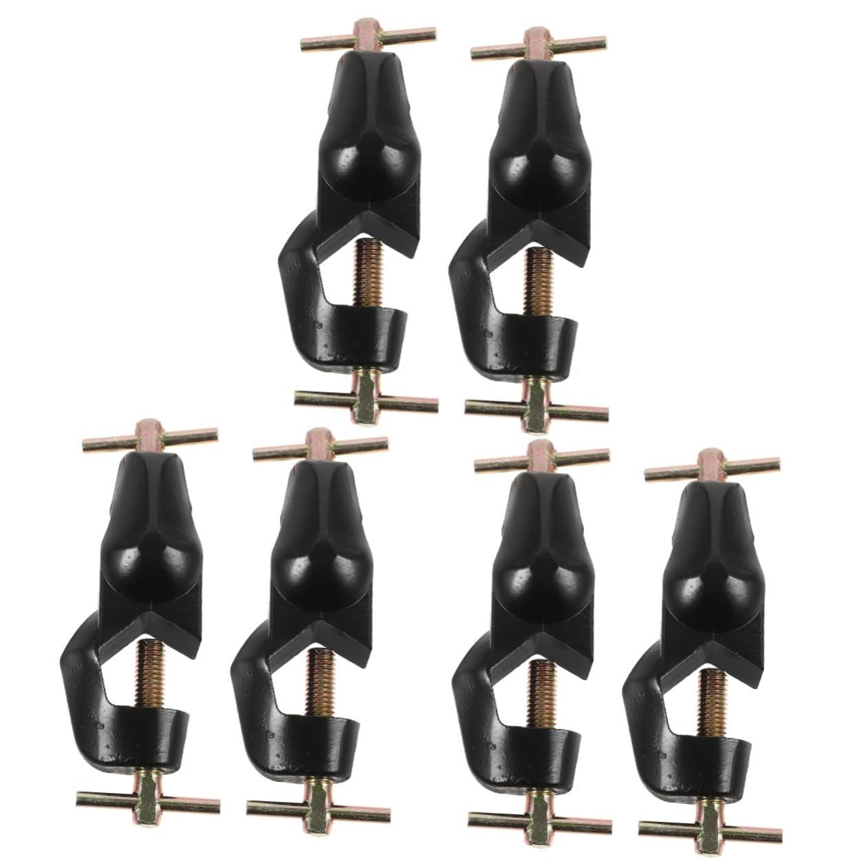 Cabilock 3 Set Supporto Per Morsetto Per Testa Da Laboratorio Laboratori Con Morsetti Incrociati Porta Morsetto Da Laboratorio Regolabile Clip A Croce Da Laboratorio Lega Di Zinco 2 Pezzi*3