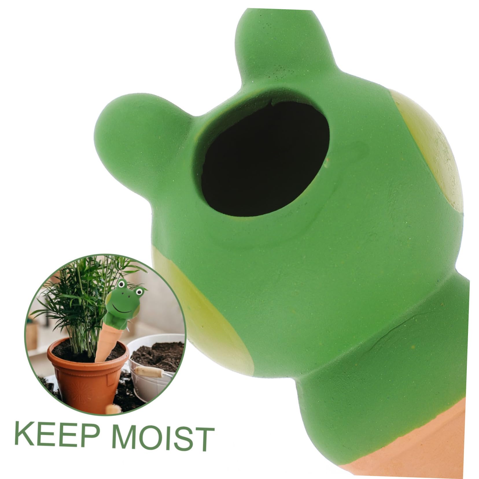 Toddmomy 4pièces Lot de Arroseurs Automatiques Céramique Globes Arrosage pour Plantes Inserts Auto-arrosants pour Pots