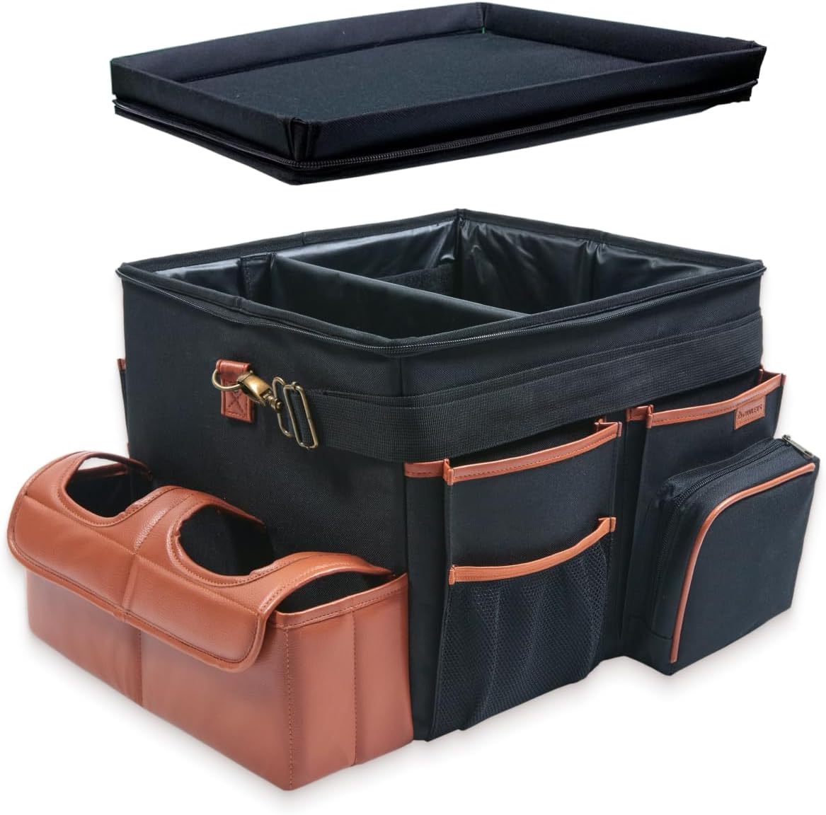 Owleys Car Organizer Back Seat Organizer Front Seat Car Caddy Backseat Storage Organizers Passenger Carseat Snack Box Automotive Rear Seat Kids